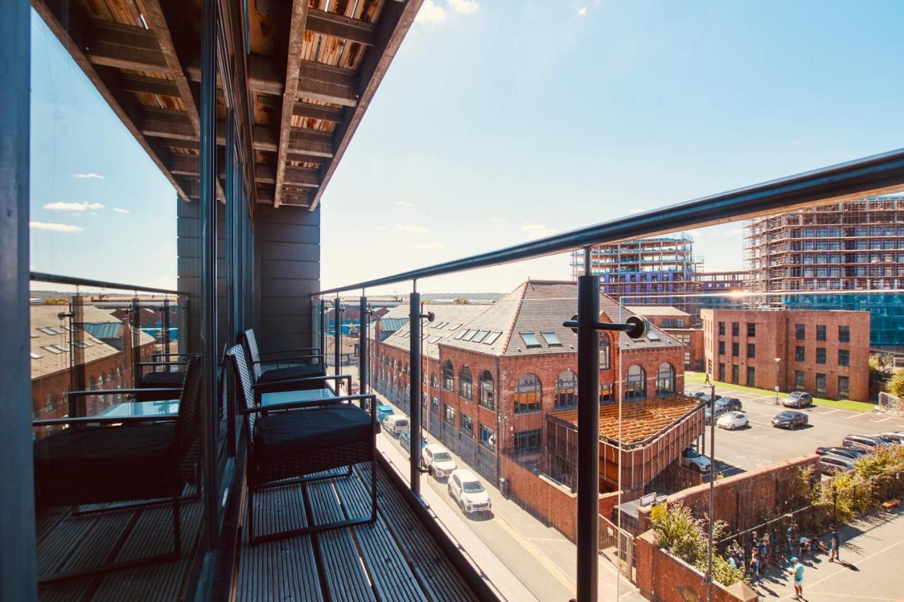 King Deluxe City Apt Large Balcony& Free Parking! Leeds  Exterior foto
